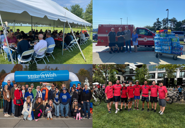 Thankful for staff and giving back to community