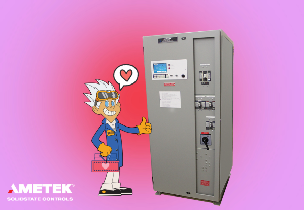 Happy Valentine's Day for AMETEK Solidstate Controls! Give your UPS systems some love with annual maintenance. 