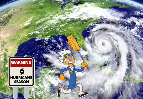 Prepare for hurricane season by reading this month's blog. 