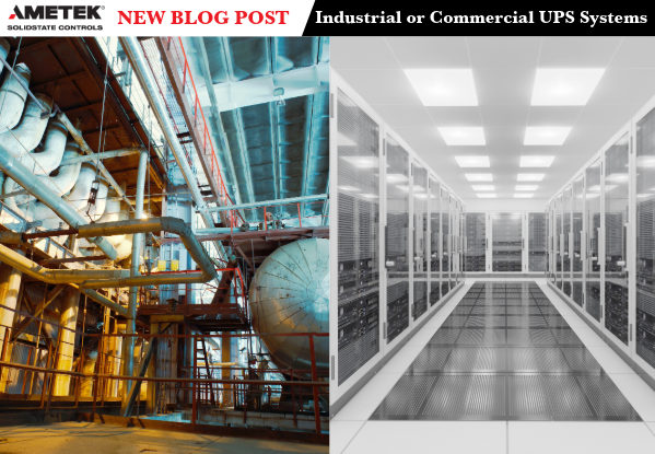 Industrial or Commercial UPS System Blog